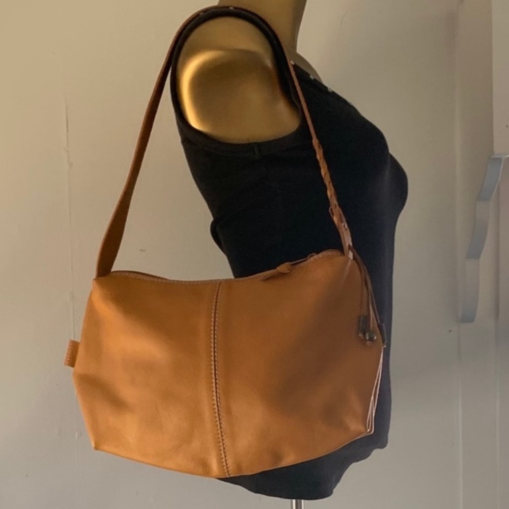 Beautiful Golden Leather Hobo Bag from Boots & Bags Columbia NWOT